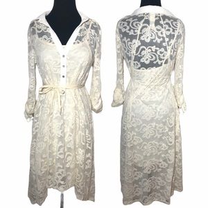 Altar'd State | Lace Romantic Bohemian Dress
